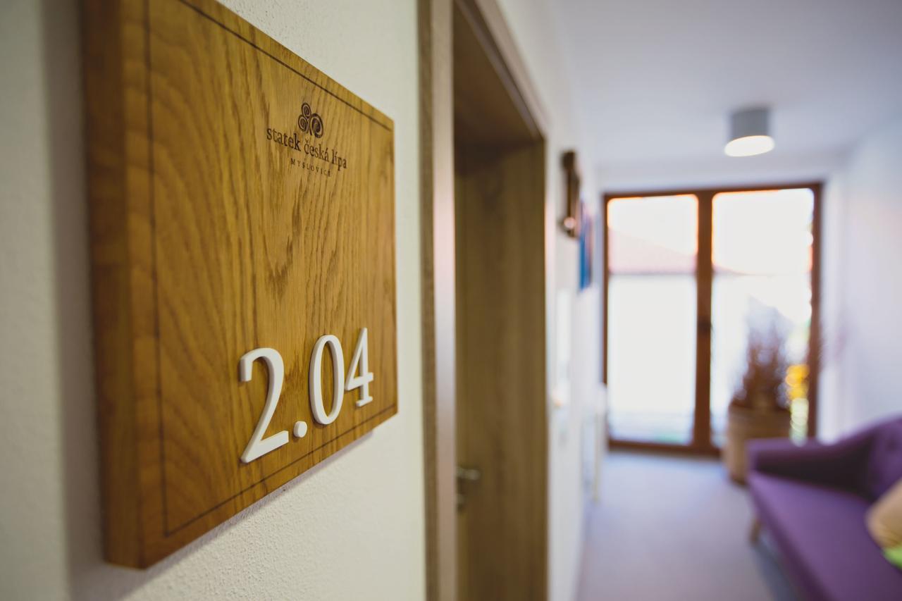 Statek Ceska Lipa Myslovice Hotel กลาโตเว ภายนอก รูปภาพ